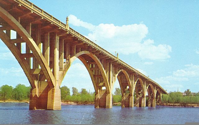 Scenic Garrison Avenue Bridge, Arkansas River, Fort Smith, Arkansas